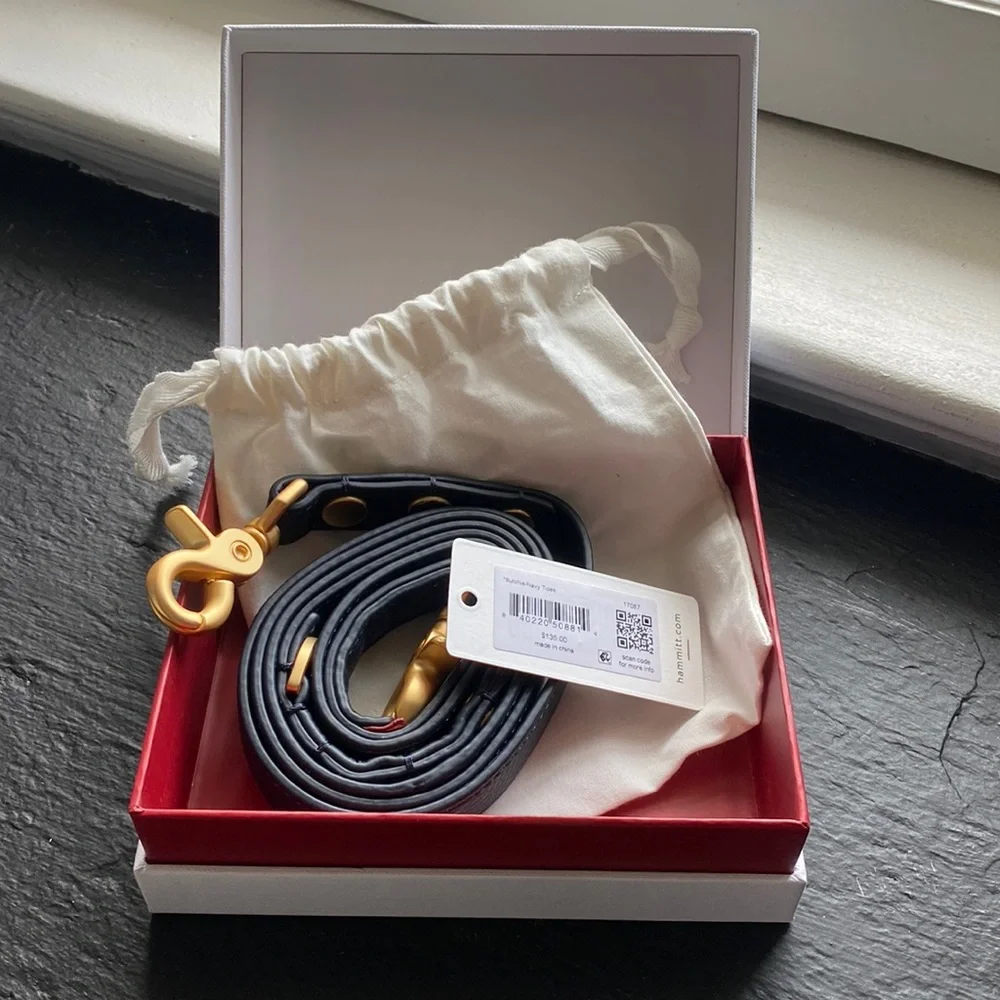 NWT Hammitt Butchie Leash in Navy Tides - Picture 1 of 5